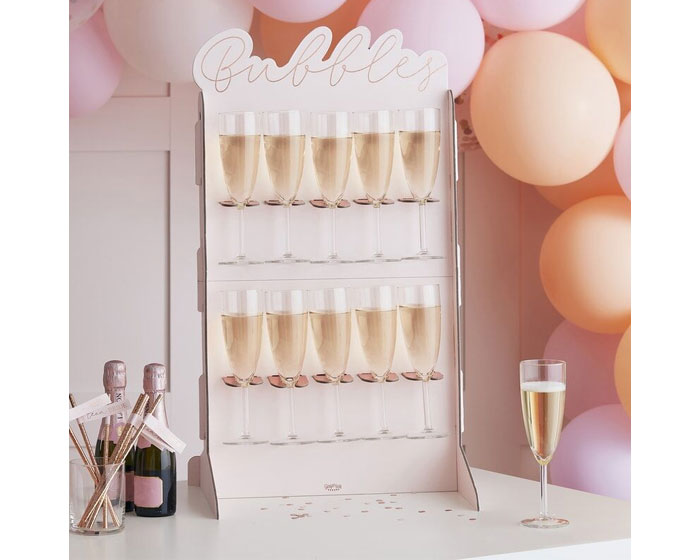 * Prosecco Standaard Roségoud Ginger Ray afbeelding