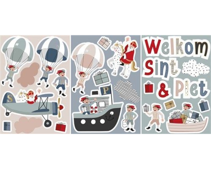 Raamstickers Sint&Co. afbeelding