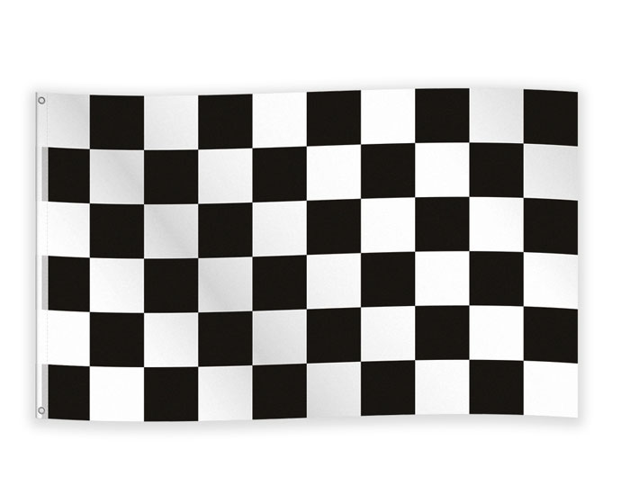Vlag Race (90x150cm) afbeelding
