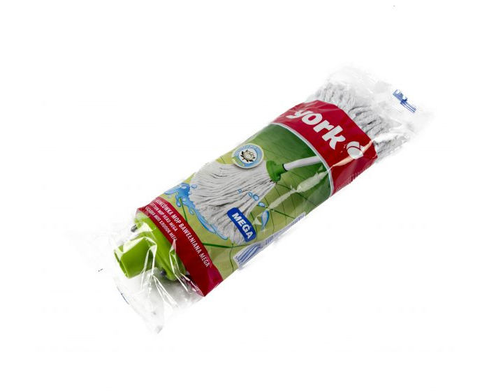 Reservemop Katoen Mega York afbeelding
