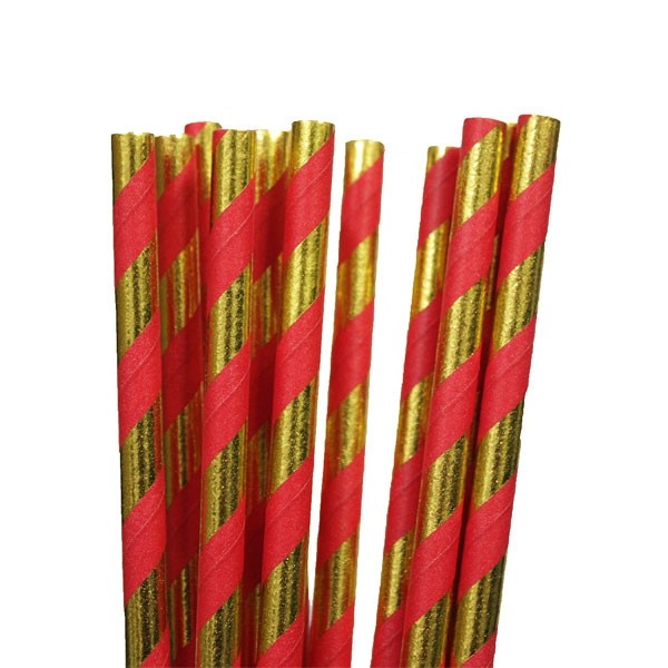 Rietje'GoldGloss'Rood (12st) afbeelding