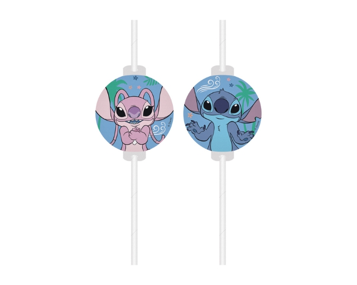 Papieren Rietjes Stitch&Angel - 4 stuks afbeelding