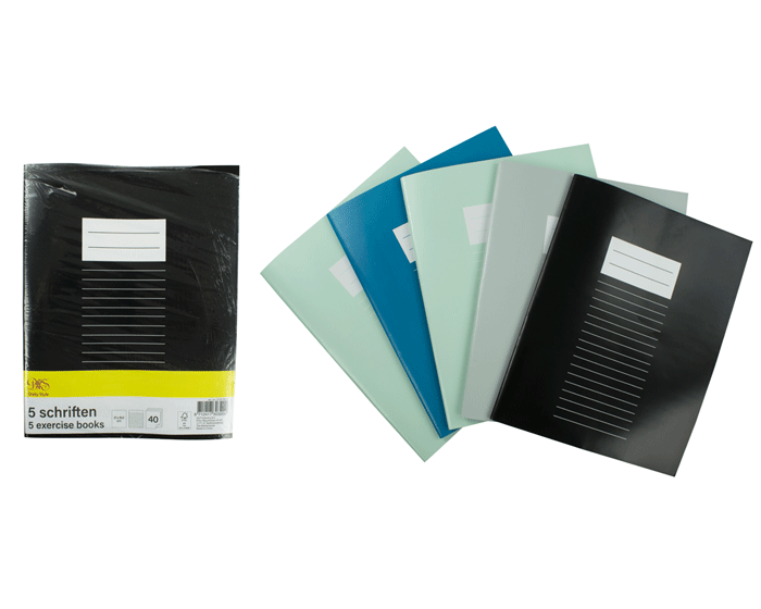 Schriften A5 Gelinieerd (5st) afbeelding
