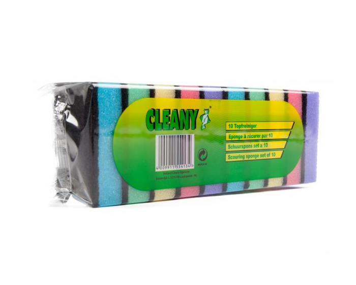 Schuursponsjes Cleany (10st) afbeelding
