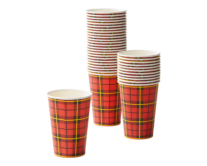 Kartonnen Bekers - Scotty - 100 stuks afbeelding