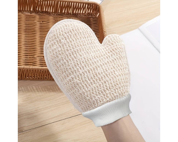 Scrub Handschoen Creme afbeelding