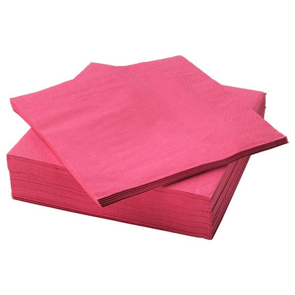 Servetten Fuchsia - 100 stuks afbeelding