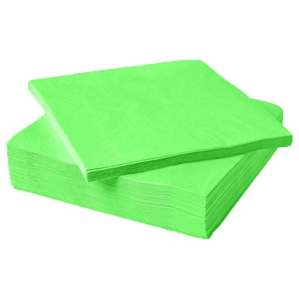 Servetten Lime Groen (100st) afbeelding