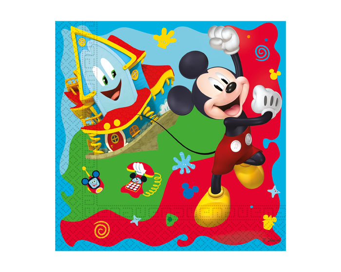 Servetten Mickey Mouse (20st) afbeelding
