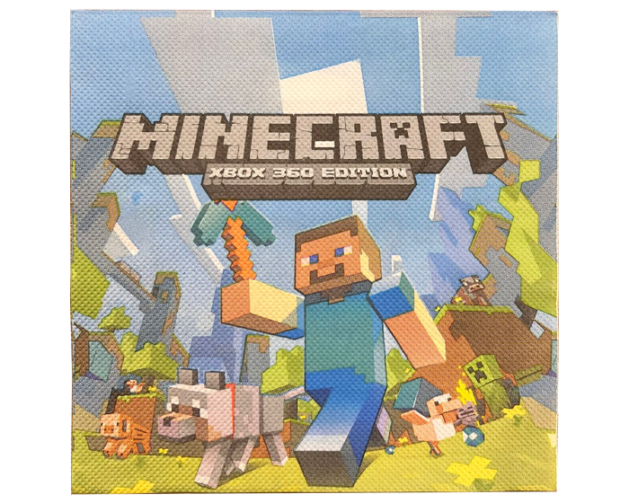 Servetten Minecraft - 20 stuks afbeelding