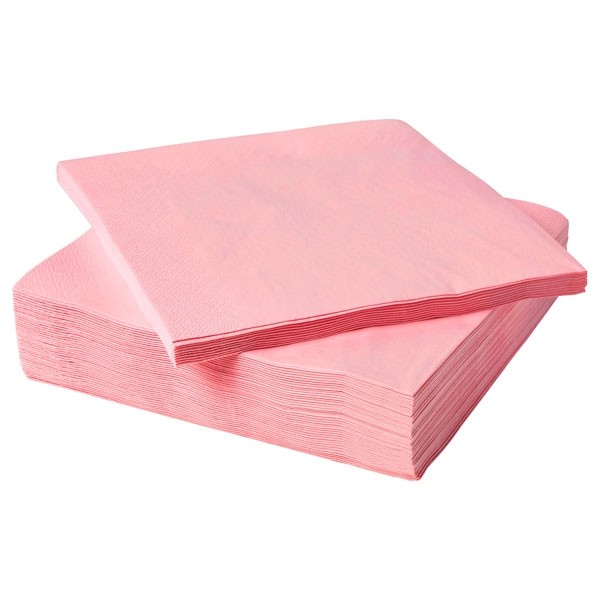 Servetten Roze - 100 stuks afbeelding