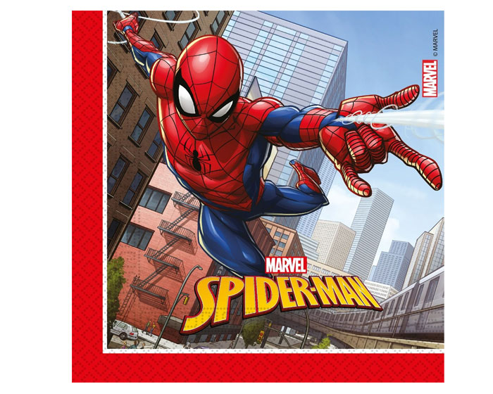 Servetten Spider-Man (20st) afbeelding