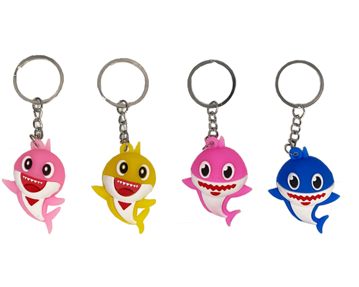 Sleutelhangers Baby Shark (4st) afbeelding