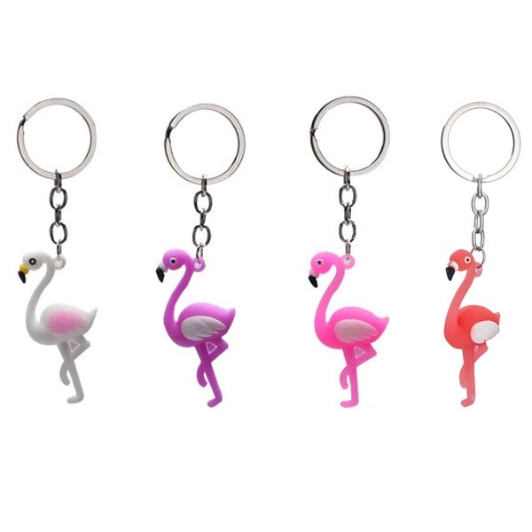 Flamingo Sleutelhanger (4st) afbeelding