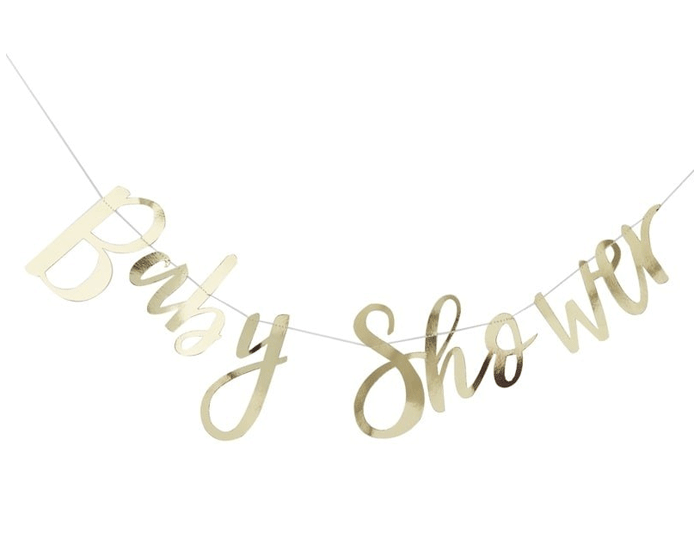 Slinger Baby Shower Goud afbeelding