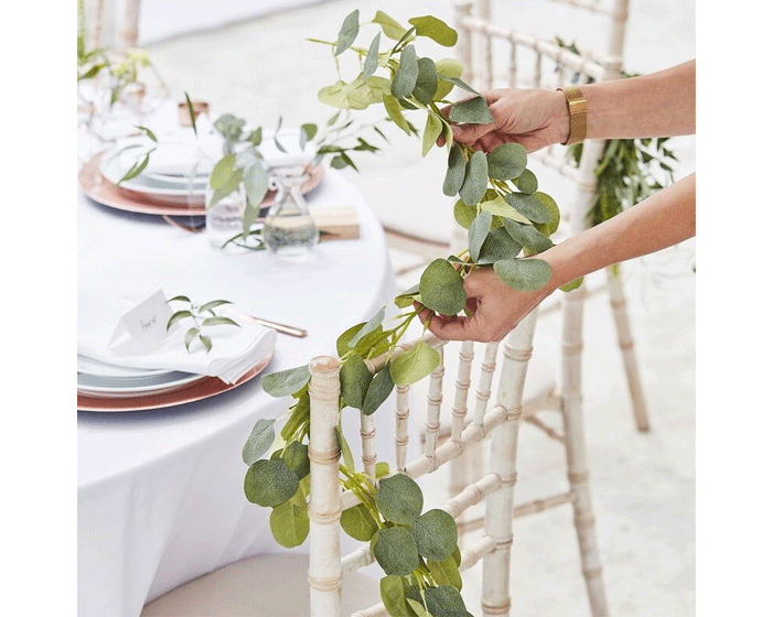 Slinger Eucalyptus Botanical Wedding Ginger Ray afbeelding