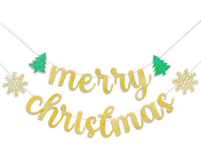 Glitter Slinger Merry Christmas afbeelding
