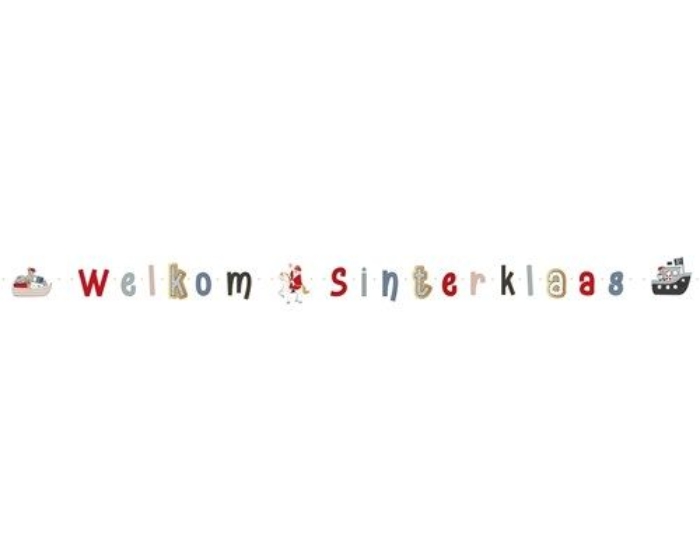 Letterslinger Welkom Sinterklaas Sint&Co. (285cm) afbeelding