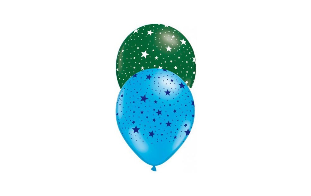 Ballonnen Sterren - 30cm - 10 stuks afbeelding