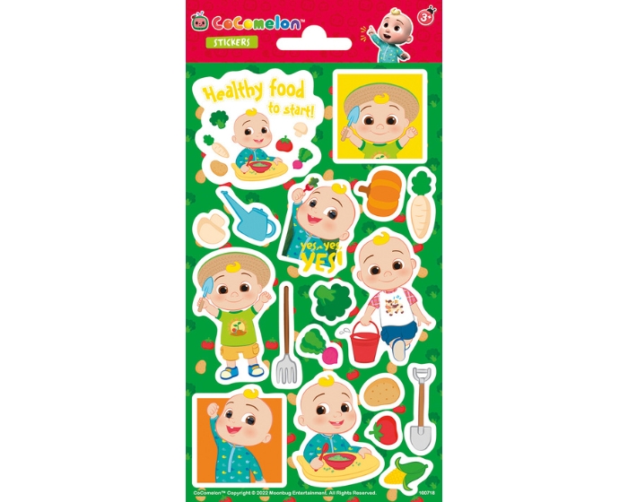 Glitter Stickers Cocomelon (18st) afbeelding