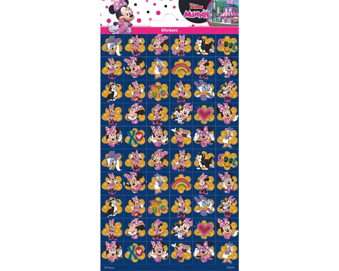Mini Stickers Minnie Mouse (60st) afbeelding