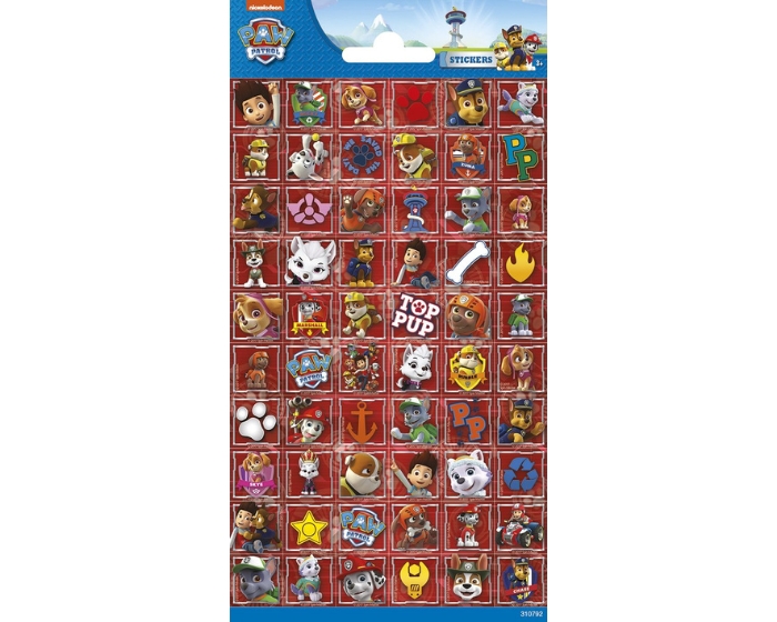 Mini Stickers Paw Patrol (60st) afbeelding