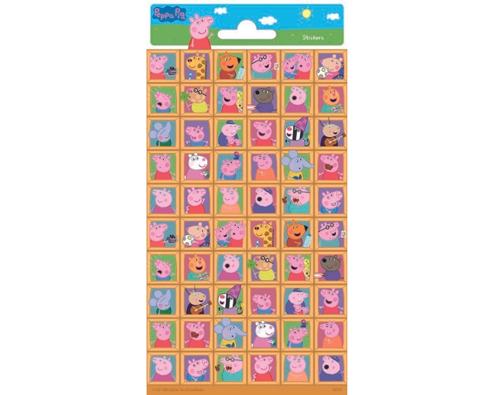 Mini Stickers Peppa Pig (60st) afbeelding