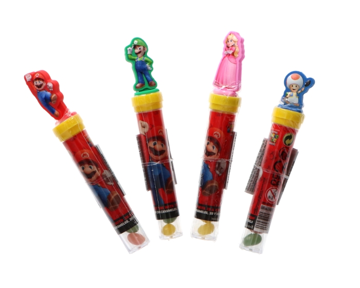 Super Mario Jelly Beans met stempel afbeelding