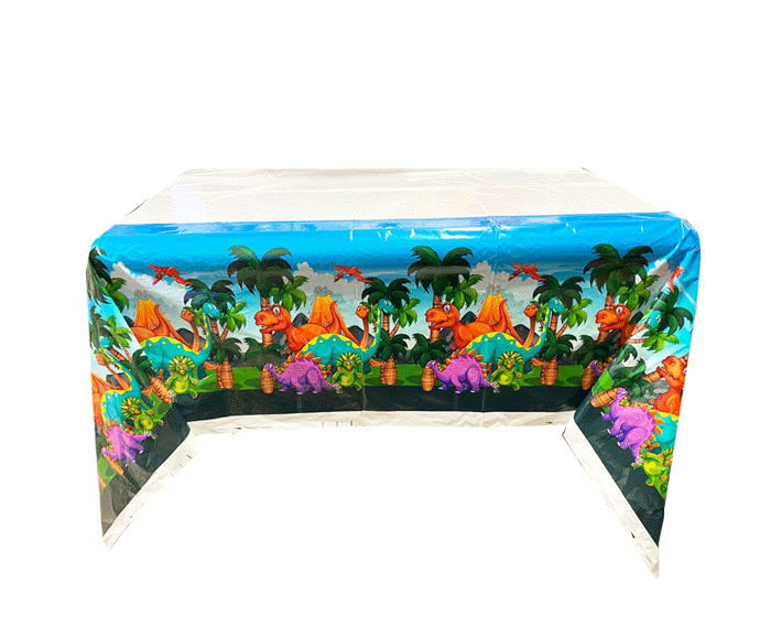 Tafelkleed Dinosaurus (108x180cm) afbeelding