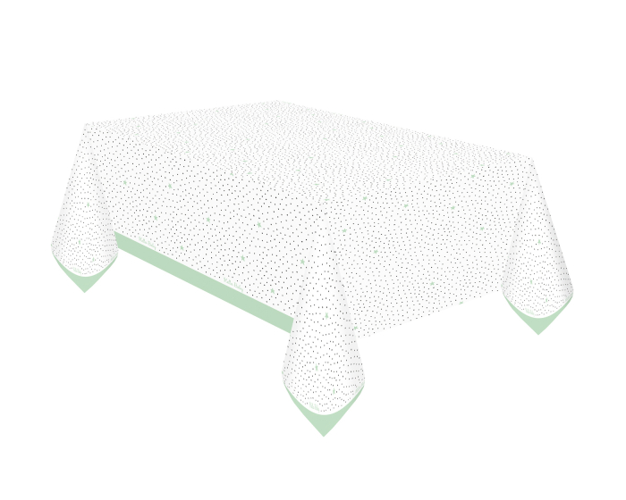 Papieren Tafelkleed Hello Baby (120x180cm) afbeelding
