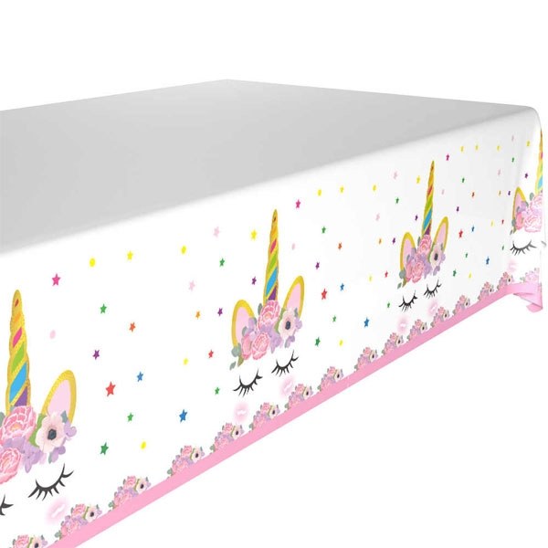 Tafelkleed Unicorn Wimpers afbeelding