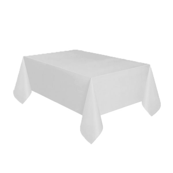 Tafelkleed Plastic Wit XL afbeelding