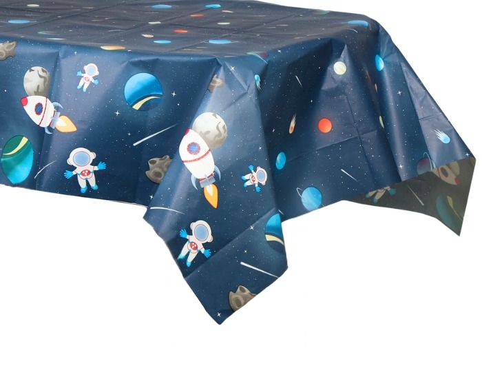 Papieren Tafelkleed Space - 120x180cm afbeelding