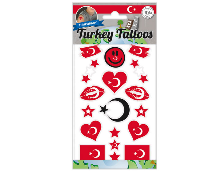 Tattoo Turkije (16dlg) afbeelding