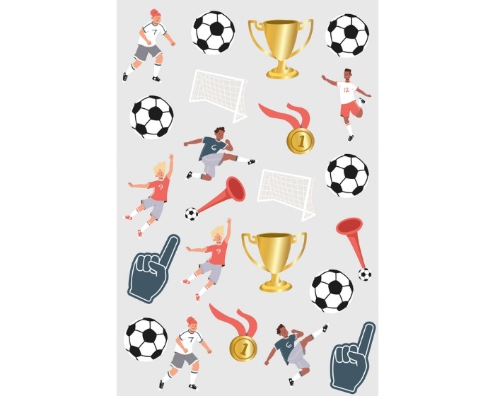 Tattoos Voetbal - 23 stuks afbeelding