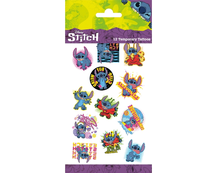 Tattoos Stitch - 12 stuks afbeelding