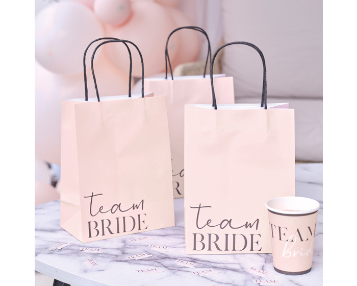 Papieren Tasjes Team Bride Ginger Ray (5st) afbeelding