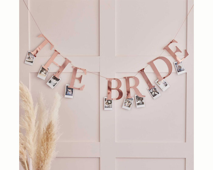 Slinger The Bride Roségoud Ginger Ray afbeelding