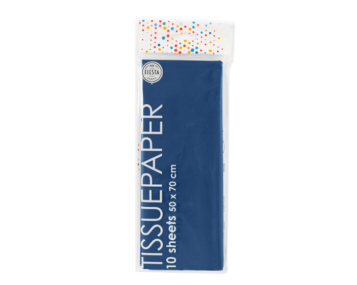 Tissue Papier Marineblauw (10st) afbeelding