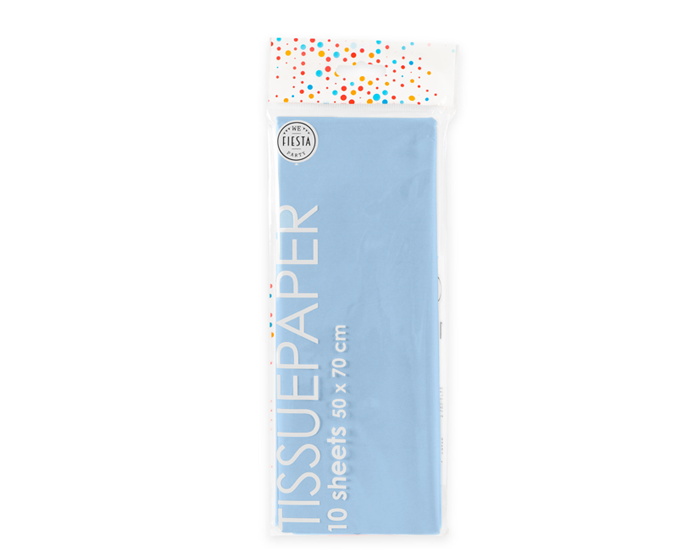 Tissue Papier Lichtblauw (10st) afbeelding