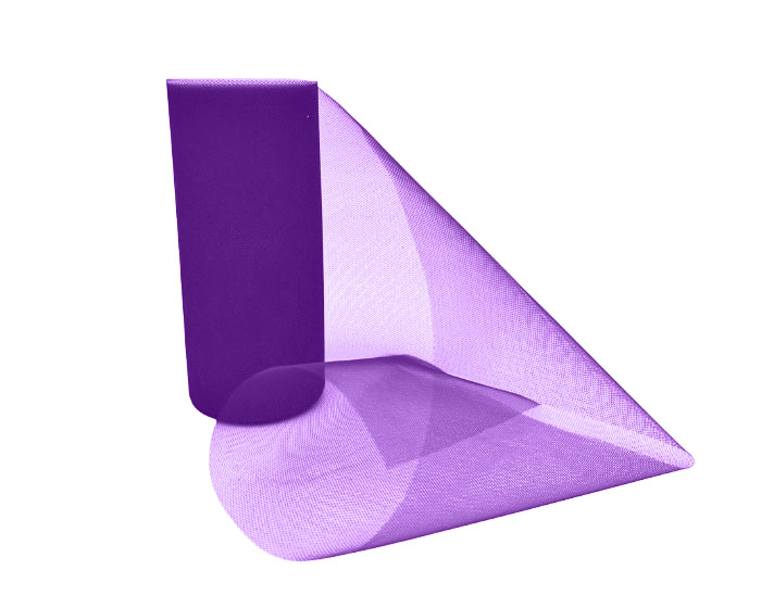 Tule Rol Paars 15cm (22m) afbeelding