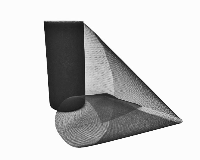 Tule Rol Zwart 15cm (22m) afbeelding