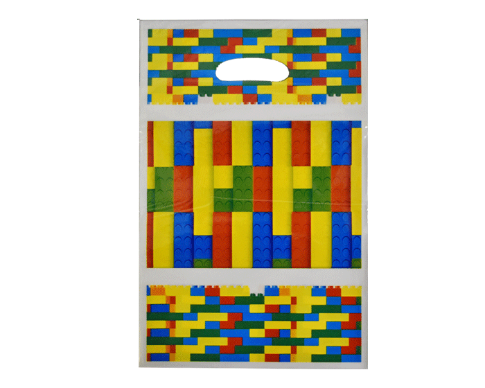 Uitdeelzakjes Legoblokken (12st) afbeelding