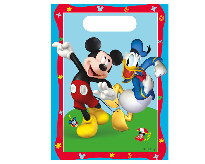 Uitdeelzakjes Mickey Mouse (6st) afbeelding