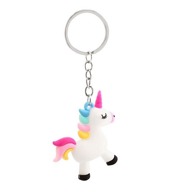 Unicorn Sleutelhanger (4st) afbeelding