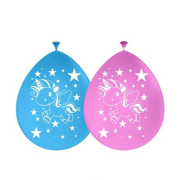 Ballon Unicorn (8st) afbeelding