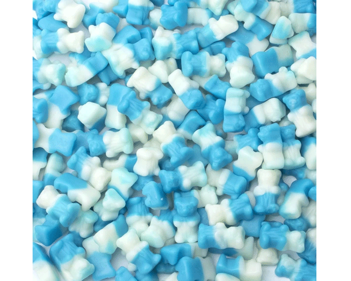 Veggie Duo Beertjes Blauw/Wit (1kg) afbeelding