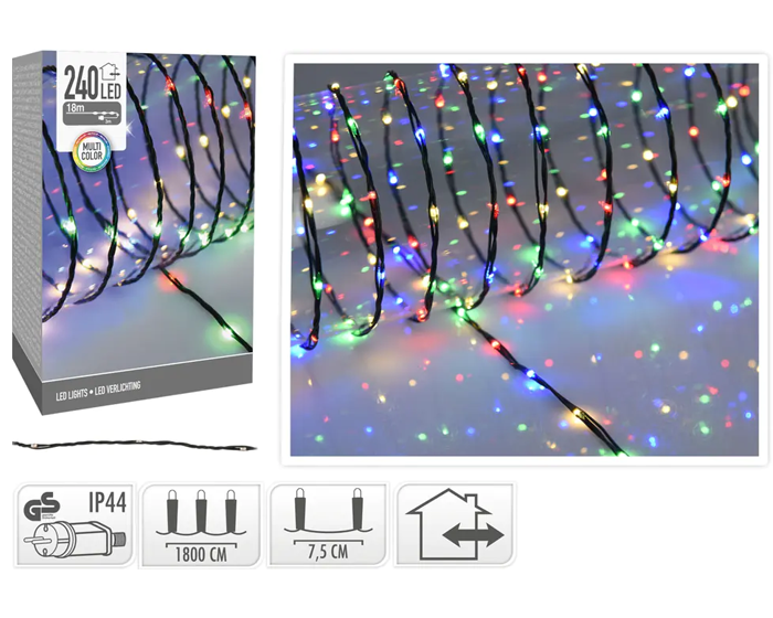 Verlichting 240LED Multicolor (14,5m) afbeelding