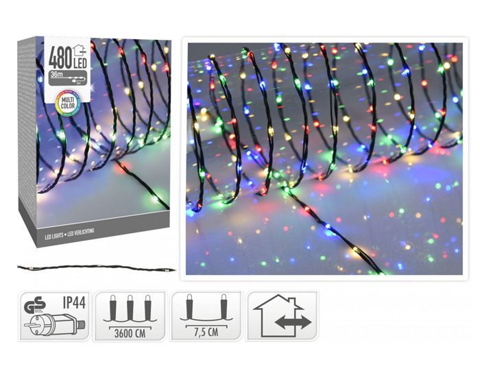 Verlichting 480LED Multicolor (36m) afbeelding