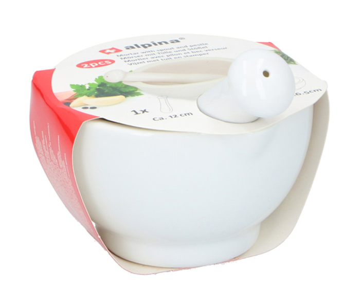 Alpina Vijzel met tuit en stamper (12cm) afbeelding